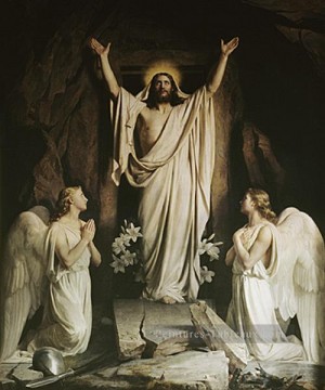 La Résurrection2 Carl Heinrich Bloch Peinture à l'huile